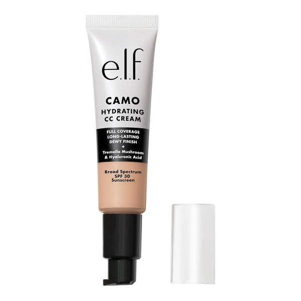 Hydrating Camo CC Cream, SPF 30, Color Correcting Full Coverage Foundation for a Dewy Finish, Vegan & Cruelty-Free, Light 205 N