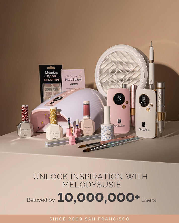 UV Nail Lamp, Plus30F UV Light, LED Dryer with 3 Timer, Smart Sensor, LCD Display Fast Curing Gel Nail Polish and Art Tools Manicure Accessories, White