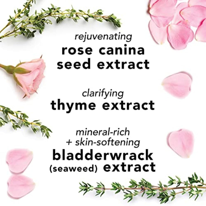 Facial Spray with Aloe, Herbs and Rose Water for All Skin Types, Face Mist That Hydrates, Rejuvenates & Clarifies