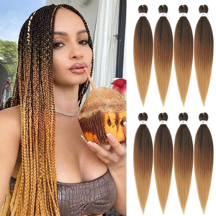Long Purple Braiding Hair 30 Inch, Pre Stretched Synthetic Braiding Hair for Braids,2 Packs Purple Rumi Hair Extensions for Stage Party Halloween Costume Cosplay