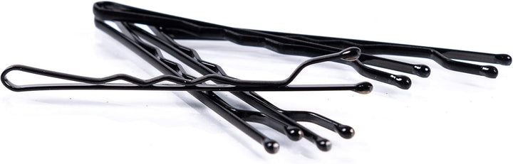 Bobby Pins, Black Hair Pins for All Hair Types, 48 Count