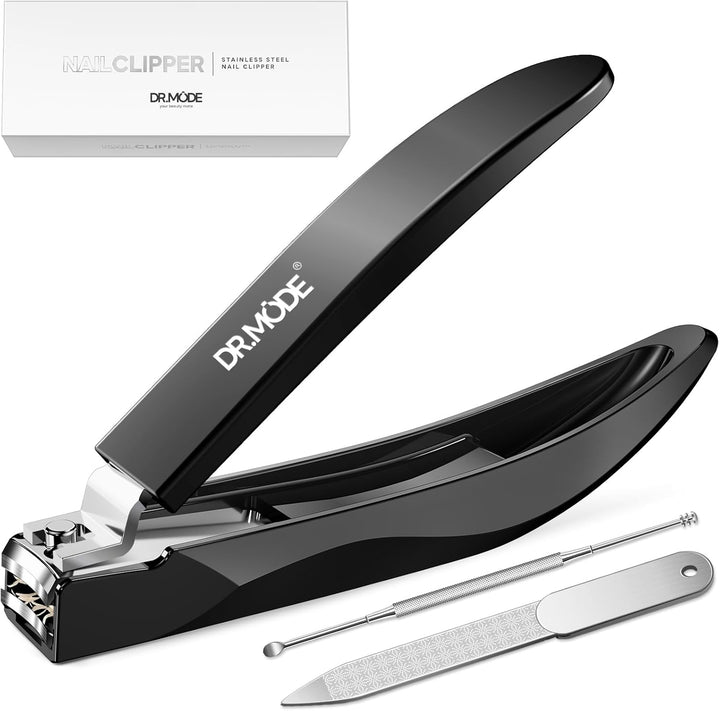 Toenail Clippers for Seniors Thick Toenails, Large Toe Nail Clippers for Men Thick Nails with Wide Opening, Sharp Heavy Duty Ingrown Toenail Clippers Nail Cutter Long Handle with Slanted Blade