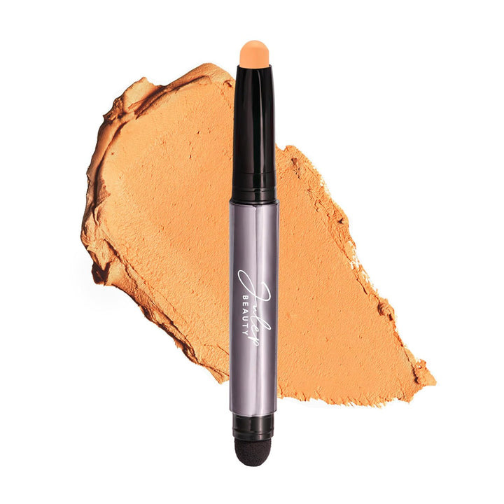Eyeshadow 101 Cream-To-Powder Waterproof Shadow Stick – Champagne Shimmer – Long-Lasting, Crease-Proof, Medium Golden-Beige Shimmer Cream Eyeshadow with Built-In Smudger