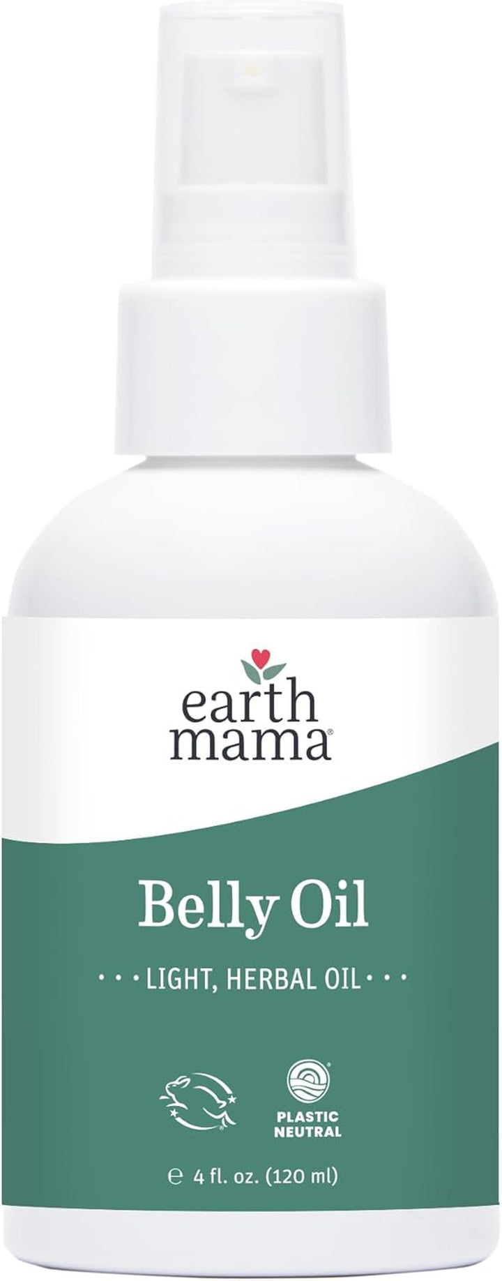 Belly Oil for Dry Skin | Calendula Skin Care Moisturizer Oil to Encourage Natural Elasticity and Help Prevent Stretch Marks during Pregnancy and Postpartum, 4-Fluid Ounce