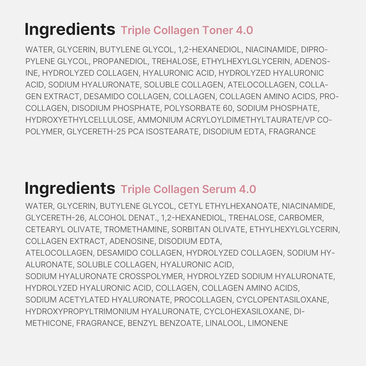 Glass Skin Collagen Trial Kit | Korean Skincare Set and Kit | Gifts for Women | 4-Step Skincare Set for Glowy Skin | Travel Size