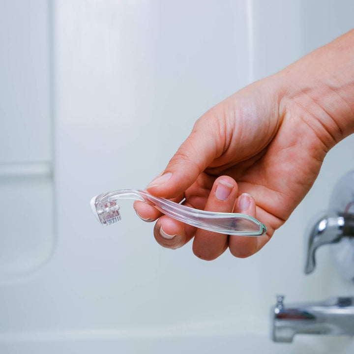 About Body Bikini Shavers - 3 Gentle Beauty Groomers, Japanese Steel Razor Ideal for Shaving, Exfoliating and Trimming Intimate Areas, Skin-Soothing Aloe Moisture Pad Gently Glides along Skin