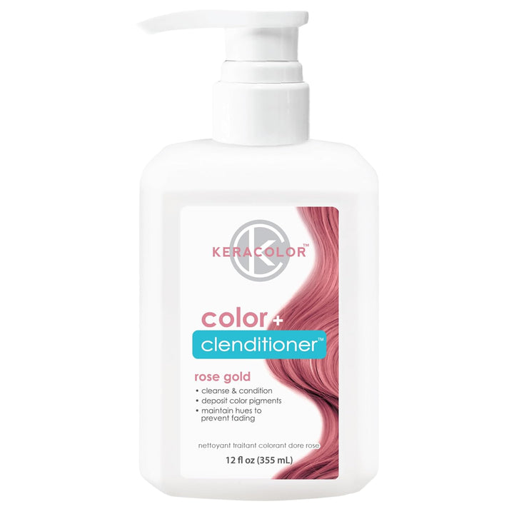 Color + Clenditioner 3-In-1 Color-Depositing Conditioner, Gently Cleanses & Conditions, Semi-Permanent Hair Color, 23 Shades, 12 Fl Oz
