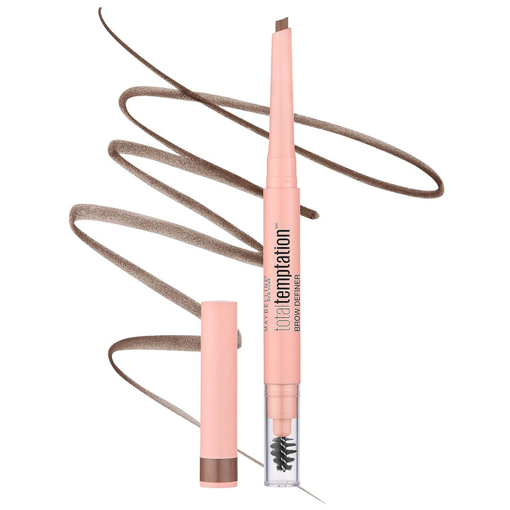 Total Temptation Eyebrow Definer Pencil, Soft Brown, 1 Count
