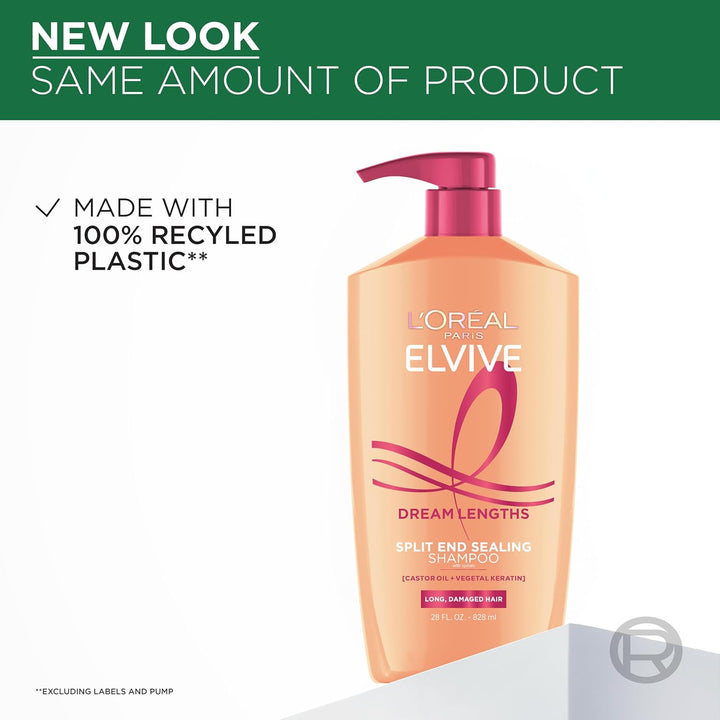 Elvive Dream Lengths Shampoo and Conditioner Kit, Paraben Free, 1 Kit