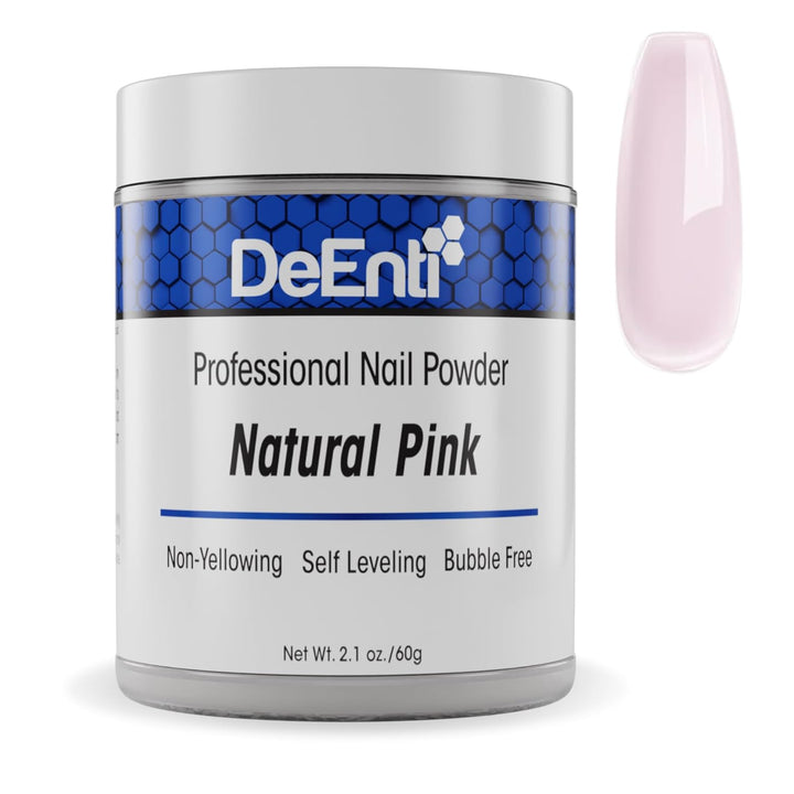 Acrylic Nail Powder, 2Oz Dark Pink Acrylic Powder Dip for Nails, Long Lasting Salon Quality, Bubble Free Professional Manicures, Fake Nails, Carving & Extensions