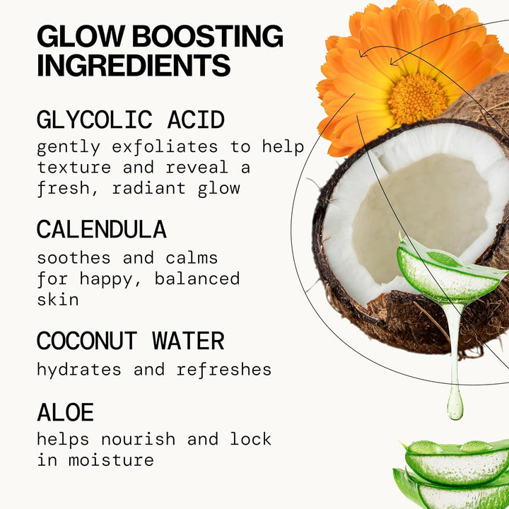 Makeup Remover Face Wipes - Daily Facial Cleansing & Exfoliating Towelettes - Biodegradable - Organic - W/ Gycolic Acid - Clean Beauty Vegan & Cruelty-Free Dermatologist Tested 30 Count