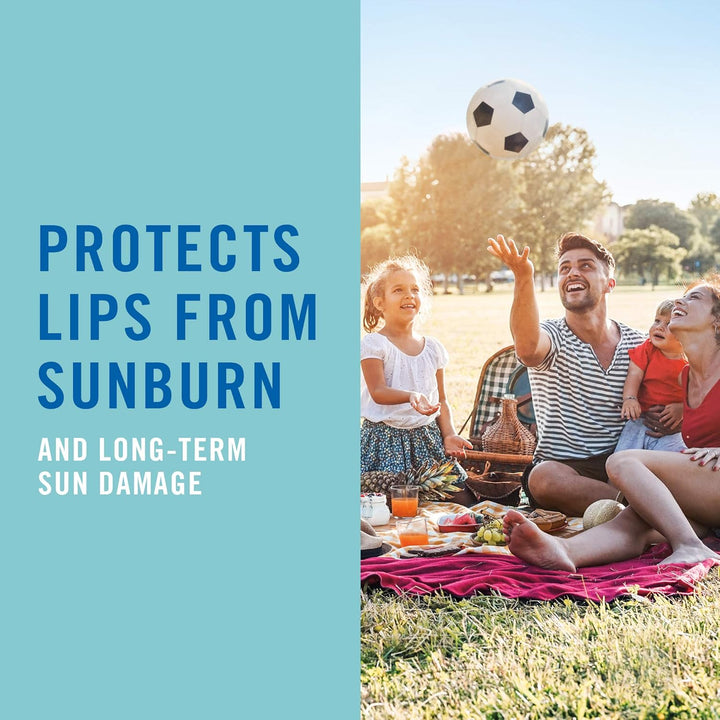 SPF Lip Balm with Aloe Vera & Vitamin E, 0.15Oz | Beach Essentials, Moisturizing Lip Sunscreen SPF 45, Travel Sunscreen for Lips, 0.15Oz