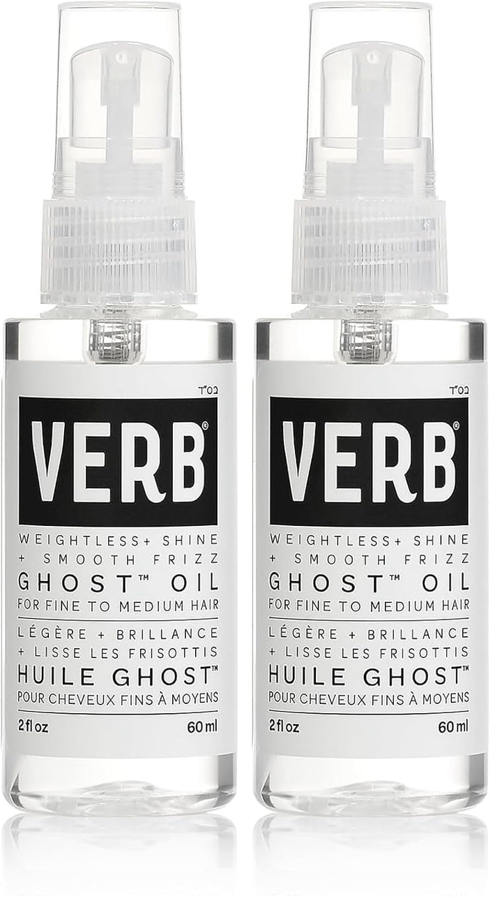 Ghost Oil - Weightless Hair Oil for Fine to Medium Hair - Smooths Frizz, Adds Shine - No Parabens, Gluten or Harmful Sulfates