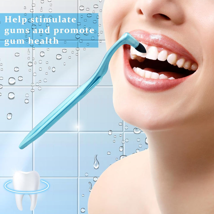 10 Pcs Gum Stimulator Dental Tools Dental Plaque Remover Rubber Tip Stimulator for Cleaning Teeth Tartar