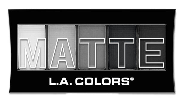 5 Color Matte Eyeshadow Palette, Black Lace CEM475
