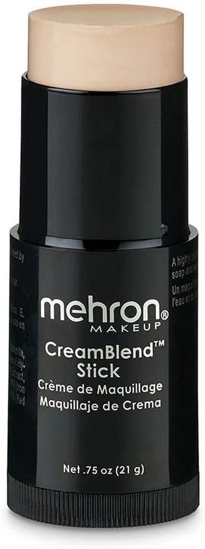 Makeup Creamblend Stick | Face Paint, Body Paint, & Foundation Cream Makeup | Perfect for Halloween .75 Oz (21 G) (White)