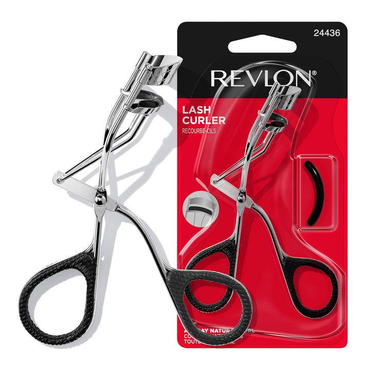 Natural Curl Lash Curler, Gives a Natural Eyelash Lift, with Finger Grips for a Non Slip Grip, Easy to Use, 1 Count