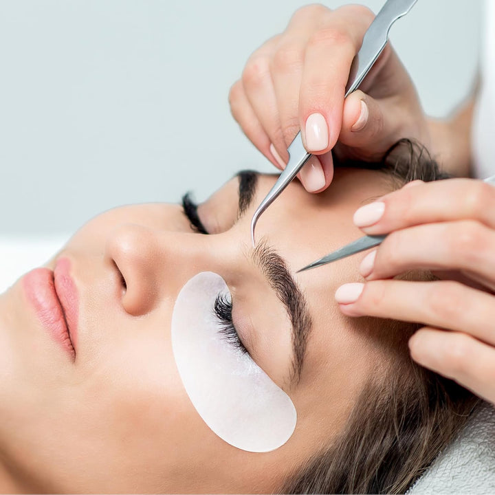 120 Pairs Hydrogel under Eye Patches, Gel Eye Pads Lash Extensions, Lint Free Eyelash Lash Lift Pads for Eyelash Extension Supplies Tools