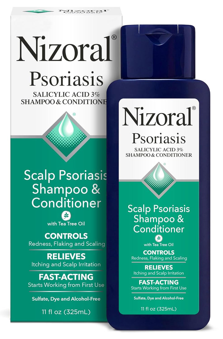 Psoriasis Shampoo & Conditioner - Effective Scalp Psoriasis Treatment, 11 Ounce