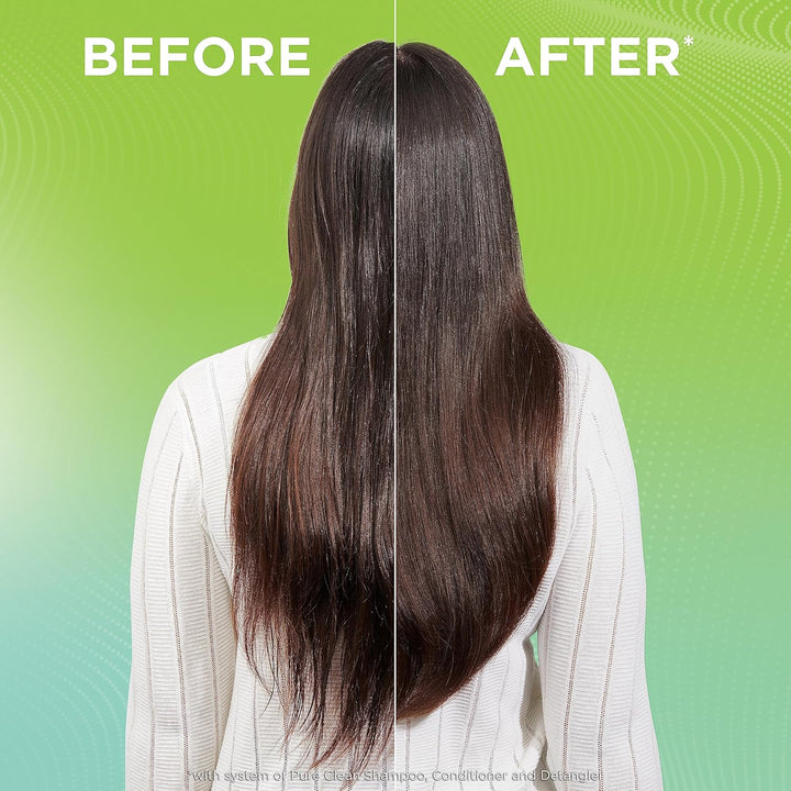 Fructis Pure Clean Detangler + Air Dry Spray, 5.0 Fl Oz, 2 Count (Packaging May Vary)