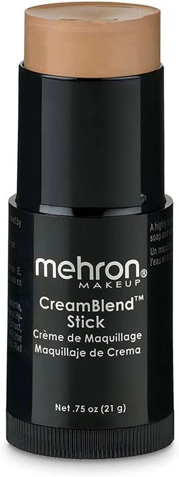 Makeup Creamblend Stick | Face Paint, Body Paint, & Foundation Cream Makeup | Perfect for Halloween .75 Oz (21 G) (White)