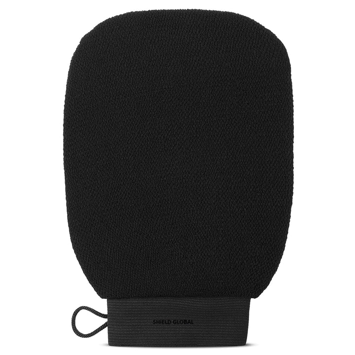 (Original) Premium Exfoliating Mitt for Body (1Pc) – 100% Vegan Viscose Traditional Body Scrub Glove Kessa Korean Washcloth – Body Exfoliator for Self-Tan Removal & Keratosis Pilaris