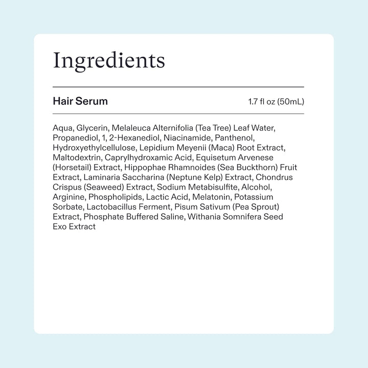 Women'S Hair Serum, Supports Visibly Thicker and Stronger Hair, Vegan, Lightweight and Fast-Absorbing