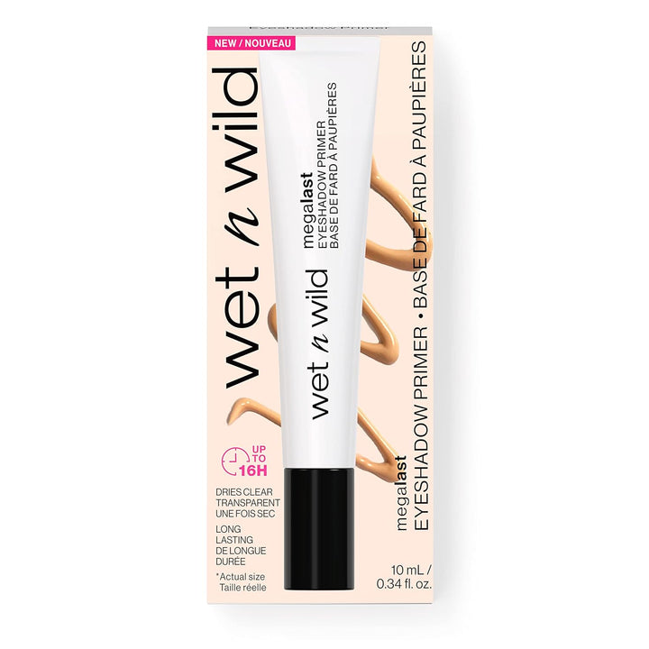 Megalast Eyeshadow Primer, Lightweight Formula, Inflused with Vitamin E