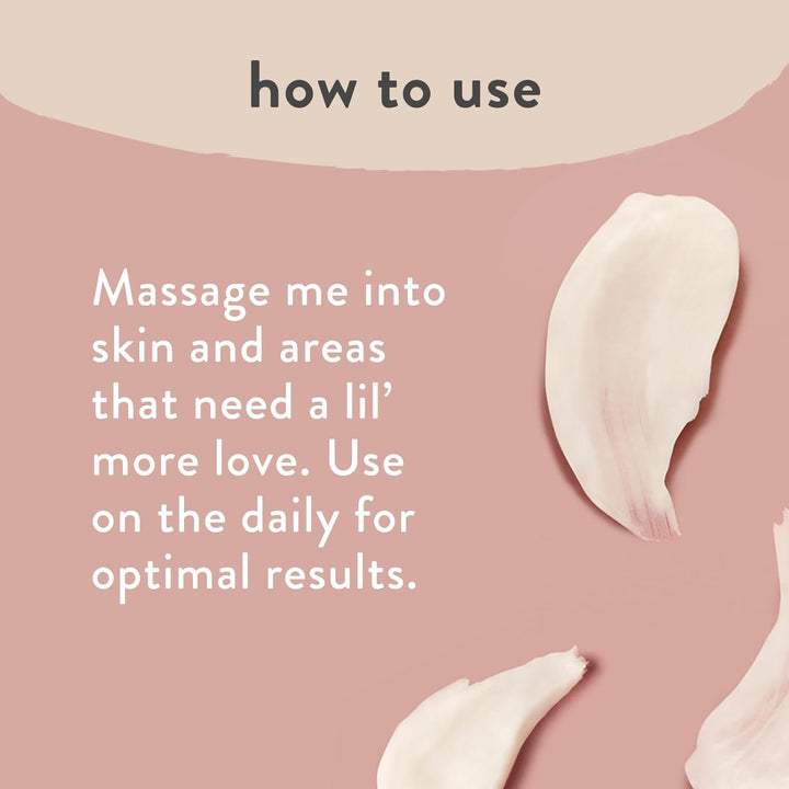 Honest Mama Rock the Bump Body Butter | Moisturizing Stretch Mark Cream | Shea Butter, Avocado Oil, Vitamin E | Hypoallergenic + Dermatologist Tested | 4 Oz