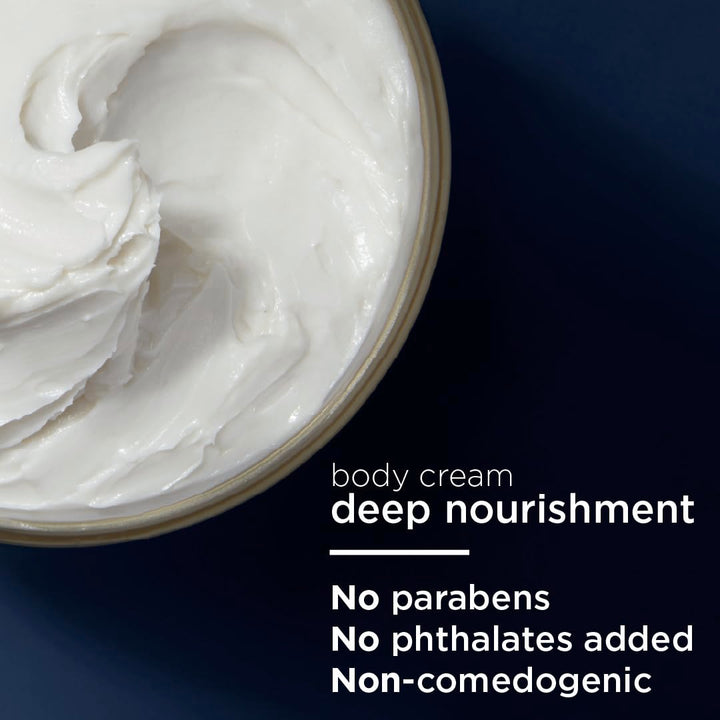 Radiant X Deep Nourishment Body Cream 100% Pure Shea Butter, Coconut Oil, Vitamin C, & Peptides 10 Oz