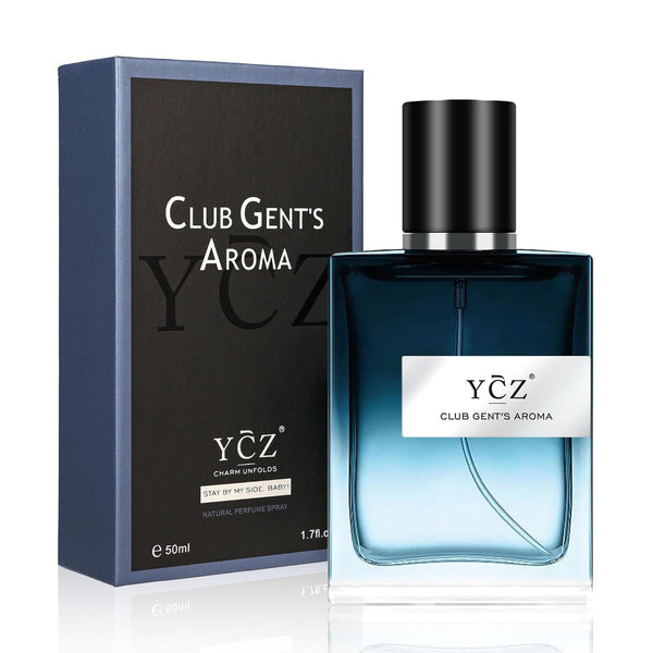 CLUB GENT'S AROMA, 1.7Oz(50Ml), Man Perfume, Nightclub Essential Fragrance, Long Lasting Cologne for Men with Aromatic Woody Notes of Aldehyde, Ginger, Mint, and Lemon
