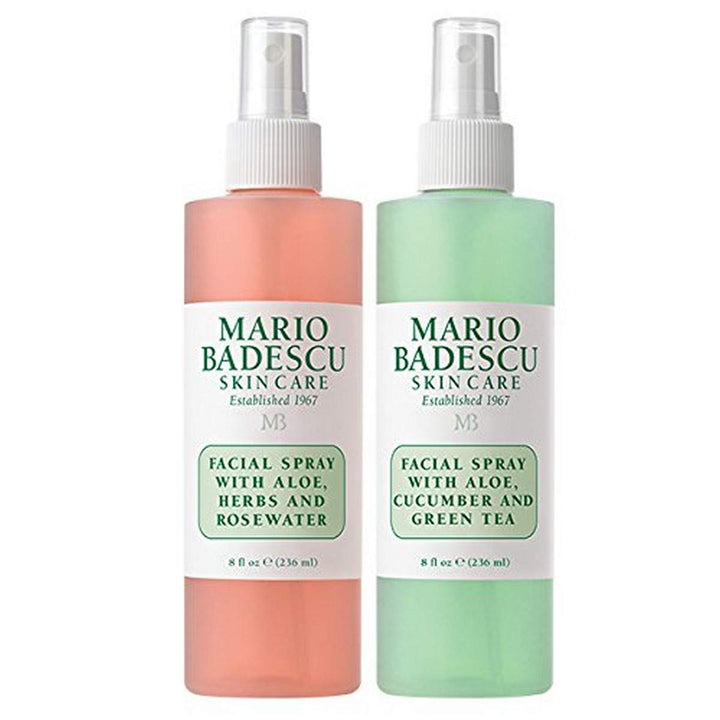 Facial Spray with Aloe, Herbs and Rose Water for All Skin Types, Face Mist That Hydrates, Rejuvenates & Clarifies