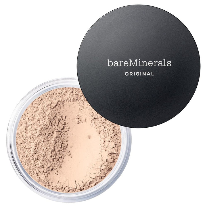 Original Loose Powder Foundation SPF 15, Clean Mineral Powder Face Makeup, Sheer-To-Full Coverage, Talc-Free, Non-Comedogenic, Vegan