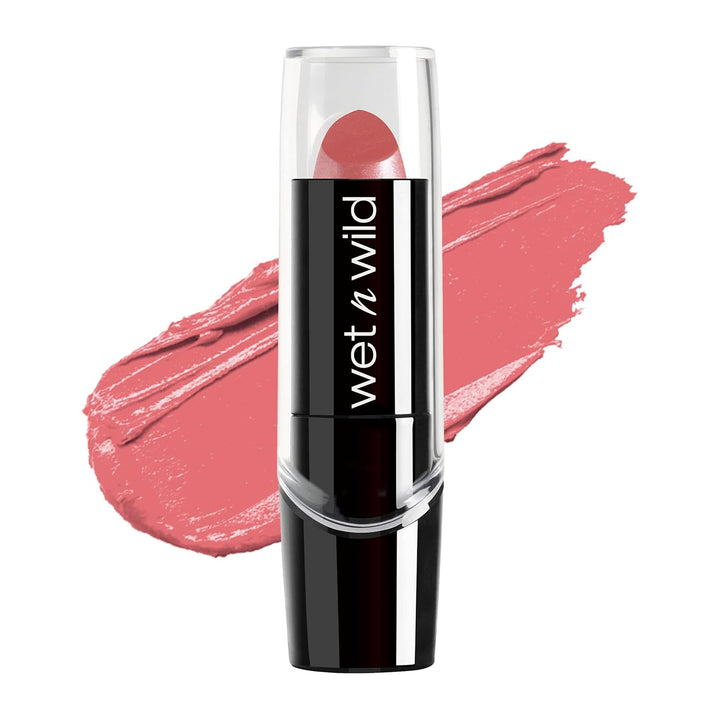 Silk Finish Lipstick, Hydrating Rich Buildable Lip Color, Formulated with Vitamins A,E, & Macadamia for Ultimate Hydration, Cruelty-Free & Vegan - Cherry Frost