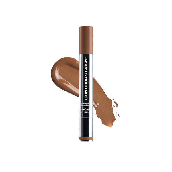 Liquid Contour STAY-N Long Wear Cream Contour Makeup — Long Lasting, Blendable, & Lightweight Formula — Vegan & Cruelty-Free, Giving Drama