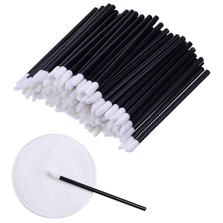 Lip Brushes, 200Pcs/Set Disposable Lip Brushes Make up Brush Lipstick Lip Gloss Wands Applicator Tool Makeup Beauty Tool Kits
