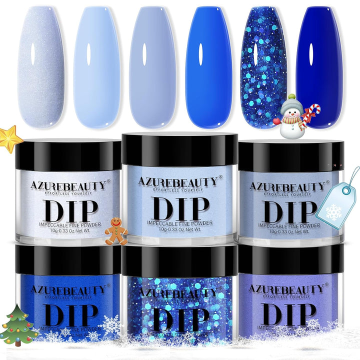 4+4Pc Dip Powder Liquid Set, 15Ml/0.5Oz, with Base/Top Coat, Activator, Brush Saver, Nail File– Fast Drying Formula, No UV Light Needed ﻿