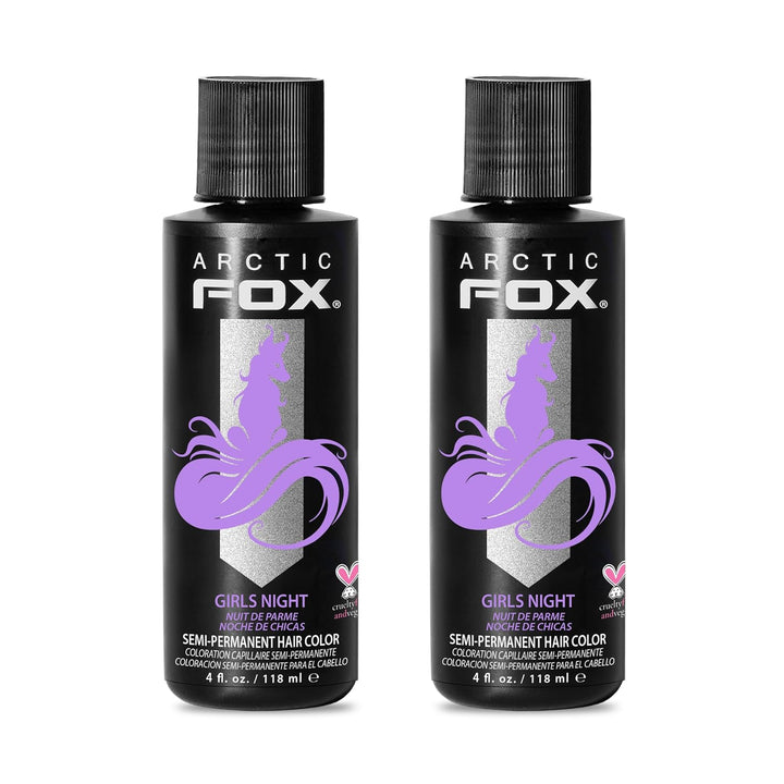 Vegan and Cruelty-Free Semi-Permanent Hair Color Dye (8 Fl Oz, PURPLE AF)