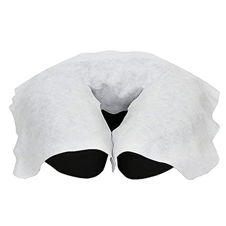 Disposable Face Cradle Covers - 1 Pack of 100 Sheets - Medical-Grade, Ultra Soft, Luxurious, Non-Sticking Massage Face Covers/Headrest Covers for Massage Tables & Massage Chairs