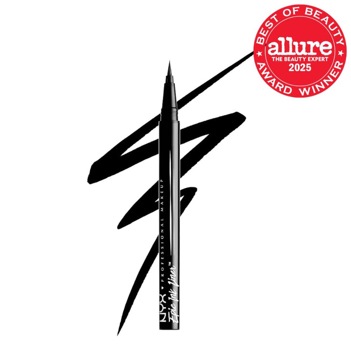 Epic Ink Liner, Waterproof Liquid Eyeliner - Black, Vegan Formula