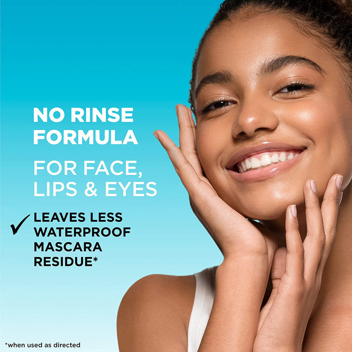 Micellar Water for Waterproof Makeup, Hydrating Facial Cleanser & Makeup Remover, Suitable for Sensitive Skin, Vegan, Cruelty Free, 13.5 Fl Oz (400Ml), 1 Count