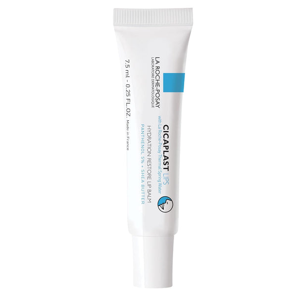 La Roche-Posay Cicaplast Lip Balm B5, Hydrating Balm with Shea Butter, Lip Treatment for Dry Cracked Lips, Moisturizing and Repairing Balm, Fragrance Free