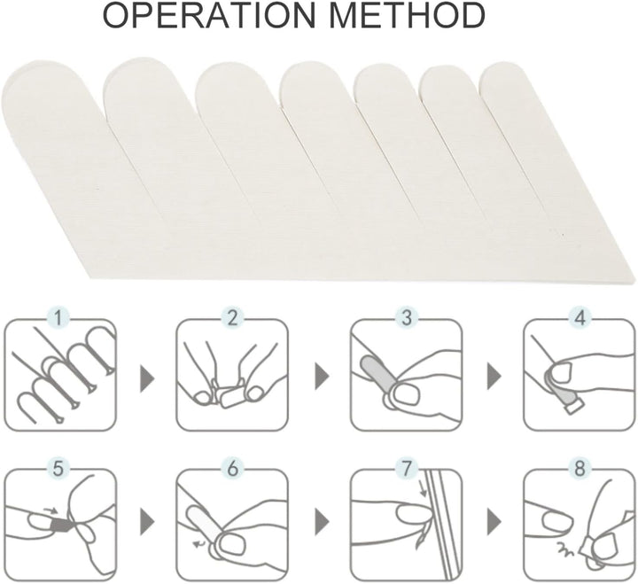 Silk Nail Wrap, Self Adhesive Reinforce Wrapping Gel Protector Stickers for Split Nail Repair, Damaged and Broken Nails