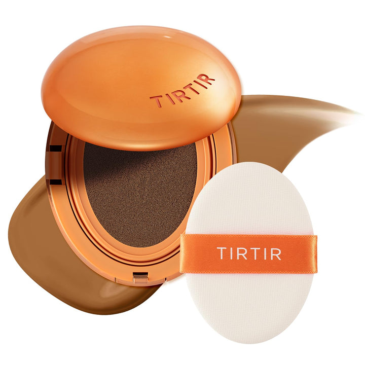 Mask Fit Ai Filter Cushion Foundation | Ai-Like Semi-Matte Finish - up to 72-Hour Medium to Full Coverage Korean BB Cushion Make up Beauty, #23N Sand, 0.63 Fl Oz