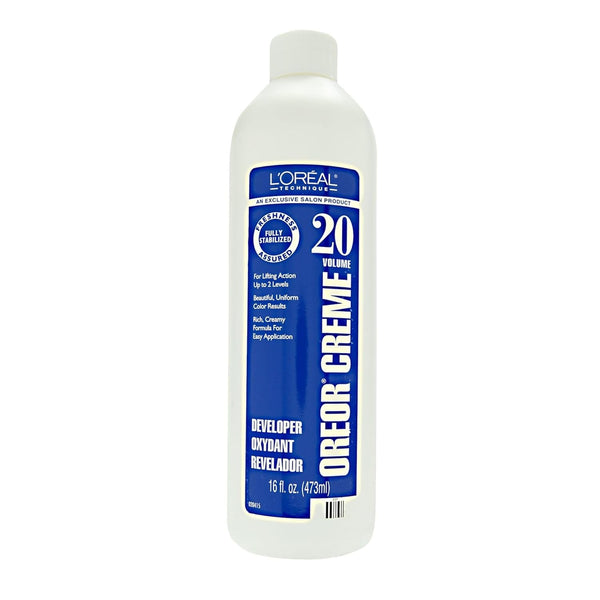 Oreor 20 Volume Developer - Hair Color Developer, Creamy Formula for Uniform Results, Combine with Color of Your Choice, 16 Fl Oz
