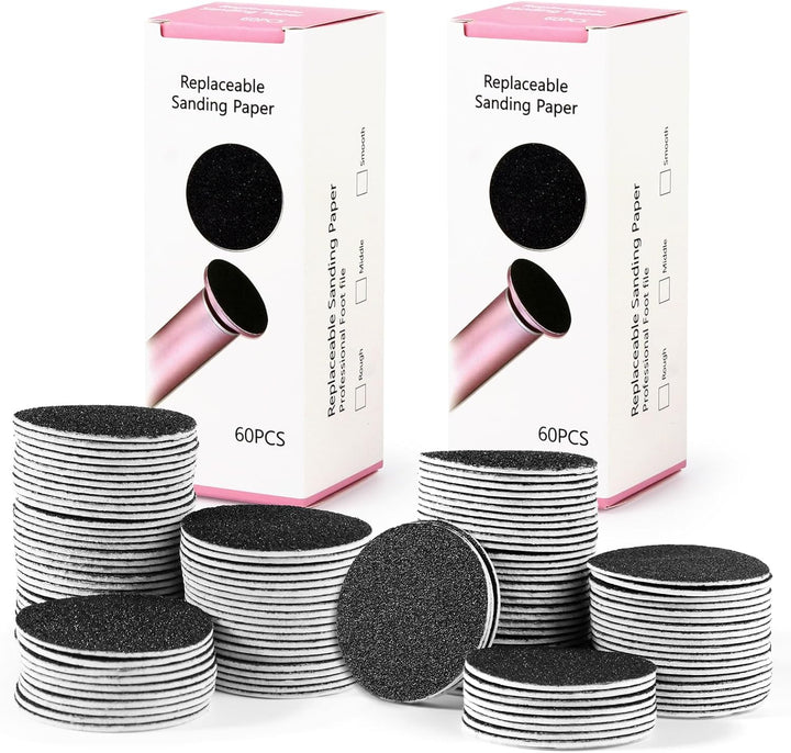 Electric Foot Callus Remover: Adjustable Speed Foot File for Cracked Heels - Working Women'S Summer Pedicure Tool with 60Pcs Sandpaper Discs - Dead Skin Remover for Dry Feet At-Home