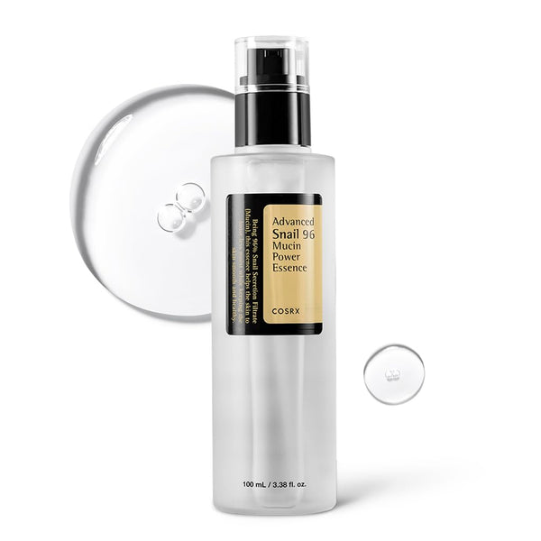 Snail Mucin Repairing Serum 100Ml, Hydrating Serum for Face with Snail Secretion Filtrate for Dull Skin & Fine Lines, Korean Skin Care