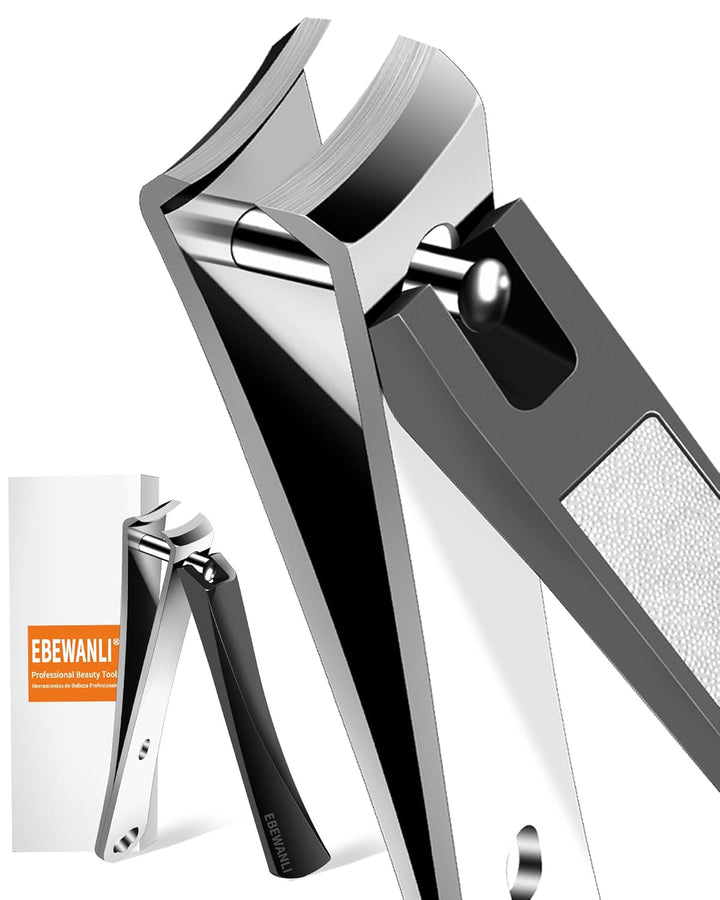 Ingrown Nail Clippers, Slanted Curved Blade Toe Nail Clippers for Ingrown Toenails & Fingernail, Stainless Steel Toenail Clippers Cutter, Angled Nail Clippers for Seniors, Men, Women