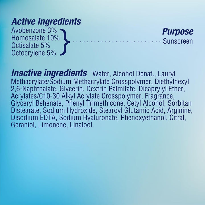 Biore UV Aqua Rich Daily Hydrating Facial Moisturizer with SPF 50 | Oil Free Sunscreen for Sensitive Skin with Hyaluronic Acid, Non-Comedogenic, Dermatologist Tested, 1.7 Oz