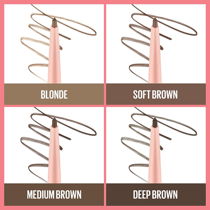 Total Temptation Eyebrow Definer Pencil, Medium Brown, 1 Count